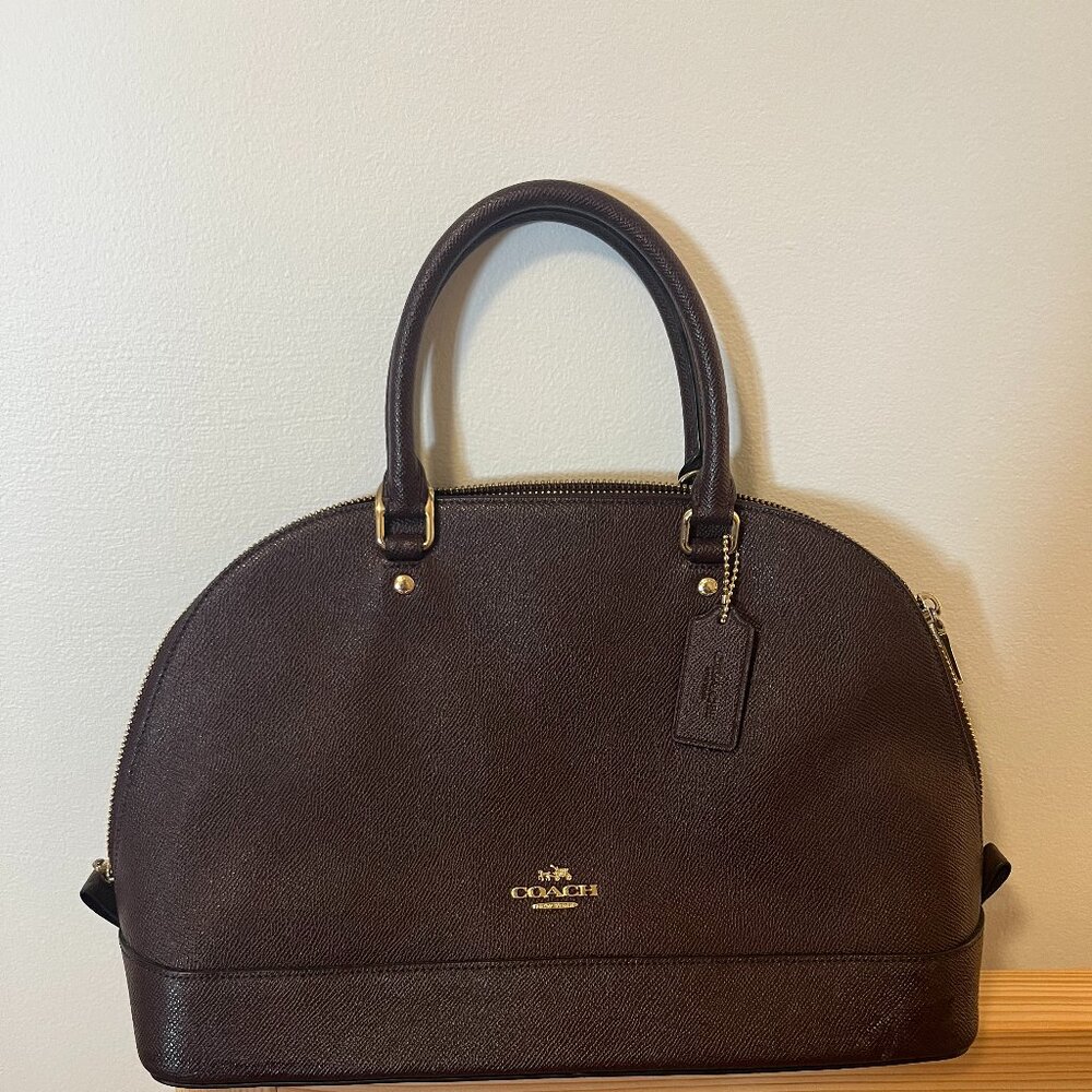 Burgundy Coach Bag